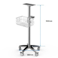 Hospital Medical Altura fixa Trolley Mobile portátil Ultrassom Scanner Medical Cart com rodas